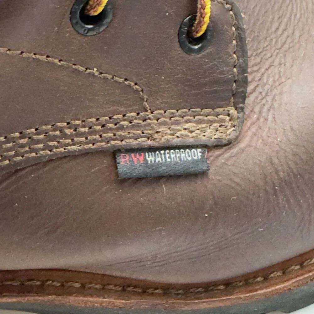Red Wing LoggerMax 620 Boots Men's 13D Brown Waterproof Leather ASTMF2892-11 EH